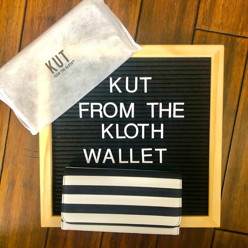 🖤 Chic Kut from the Kloth Vegan Leather Wallet!